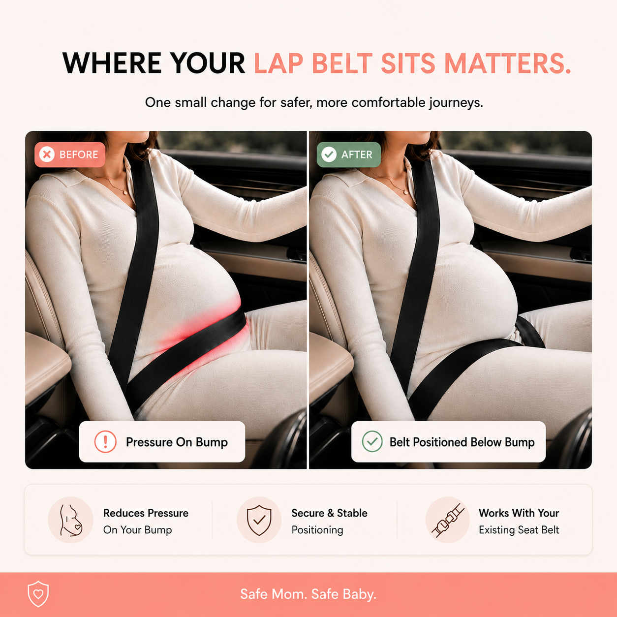 Pregnancy Safety Belt