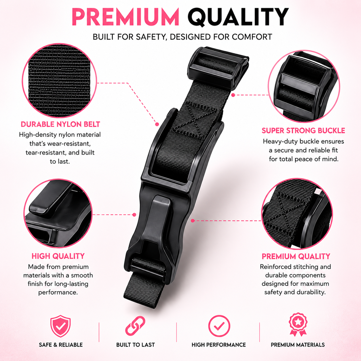 Pregnancy Safety Belt
