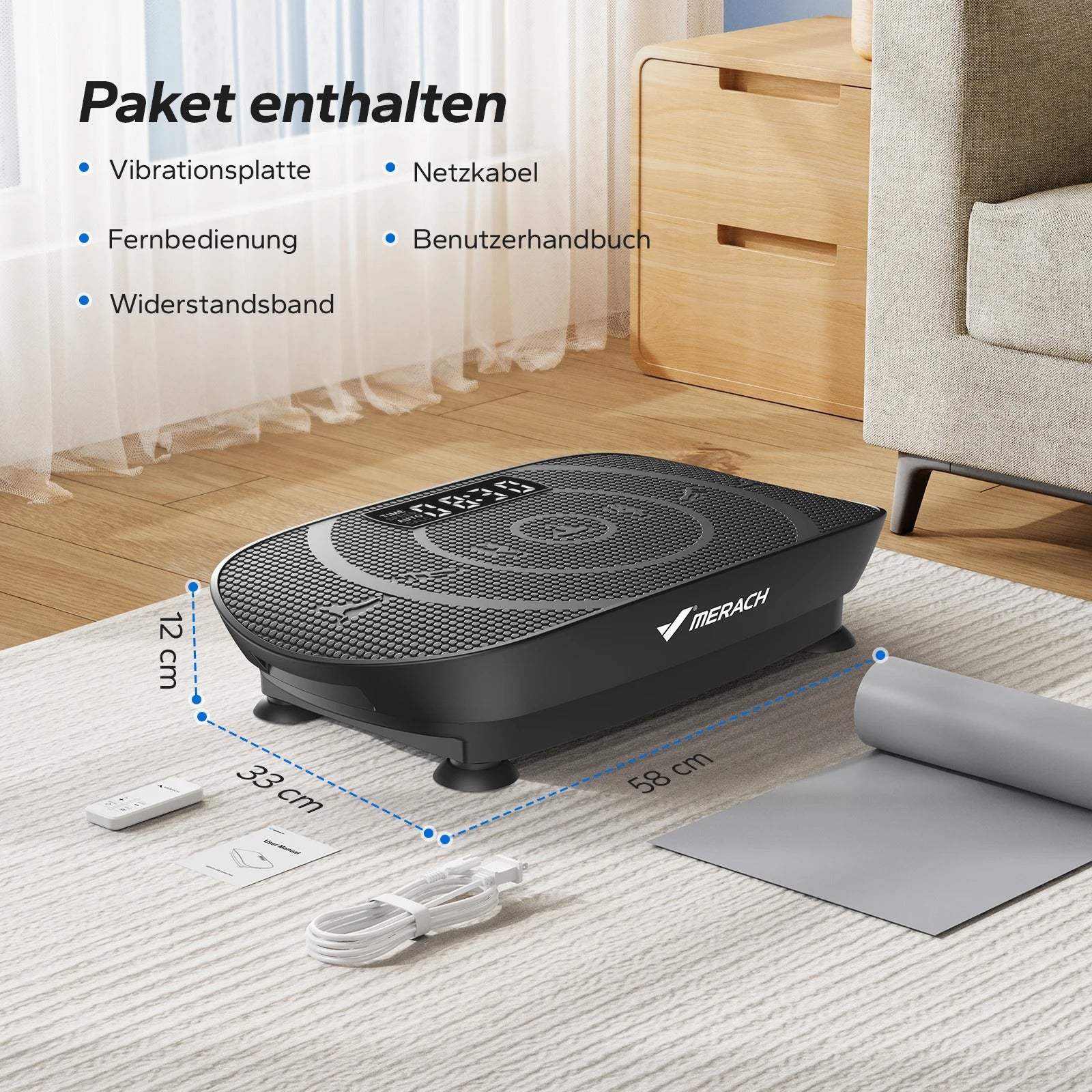 MERACH Vibration Plate Device